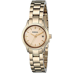 Watch strap Fossil ES3166 Stainless steel Gold Toned 12mm